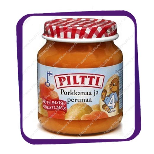 фото: Piltti Porkkanaa ja perunaa 125g